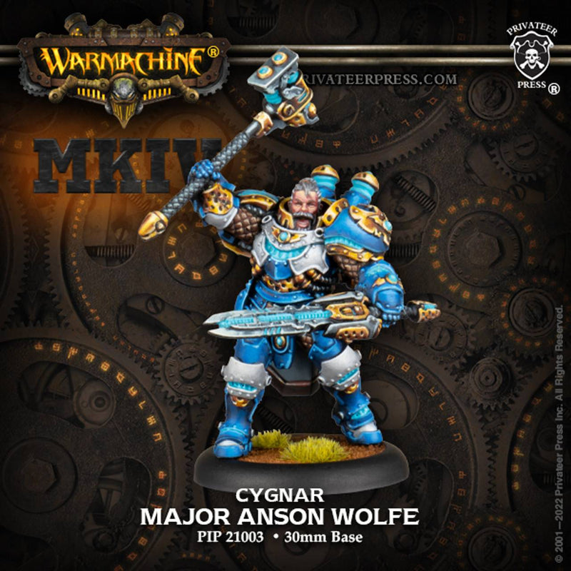 Cygnar Major Anson Wolfe (MKIV) - PIP21003