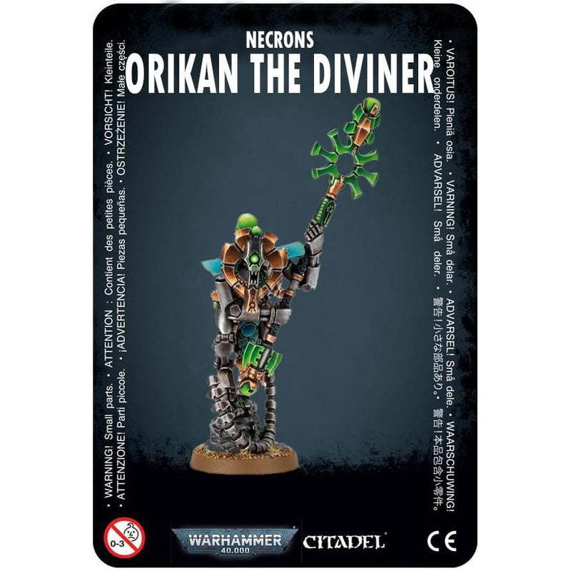 Warhammer 40K: Necrons - Orikan the Diviner, Tabletop Miniatures