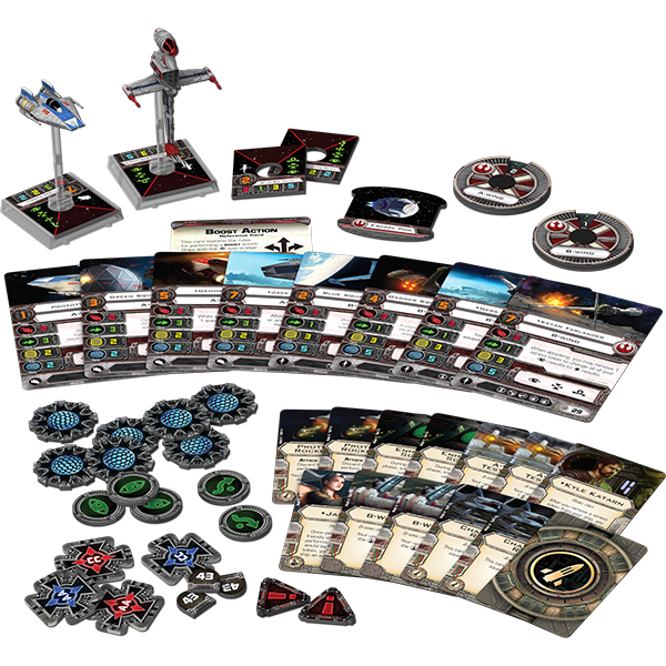 V1 Star Wars X-Wing - Rebel Aces Expansion Pack ( SWX29 ) - Used