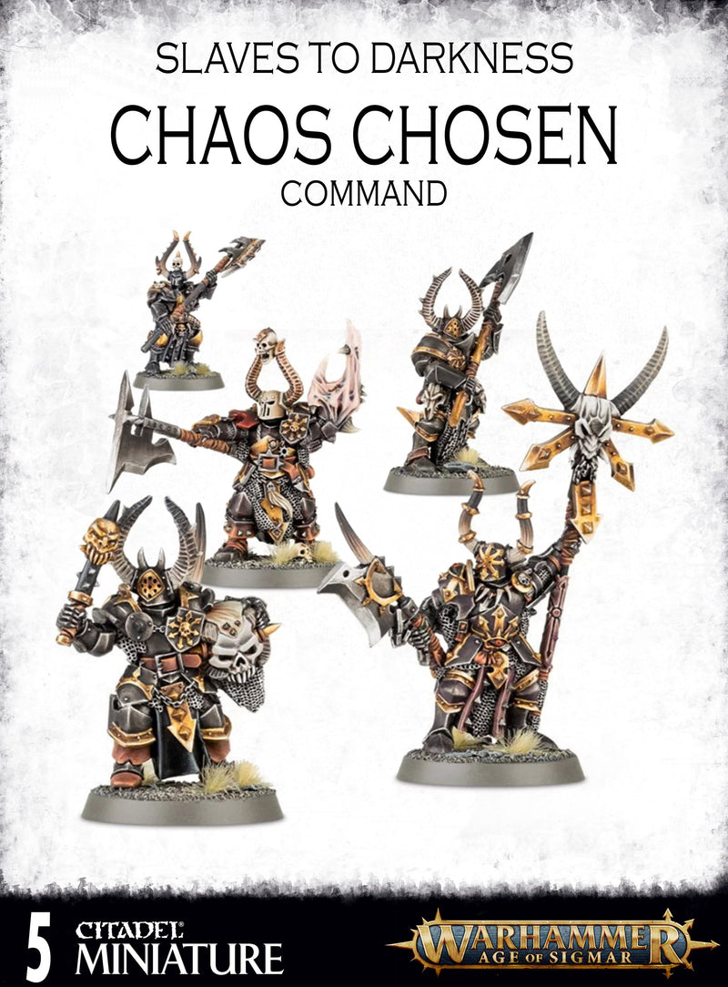 Slaves to Darkness Chaos Chosen Command ( 1013-W )