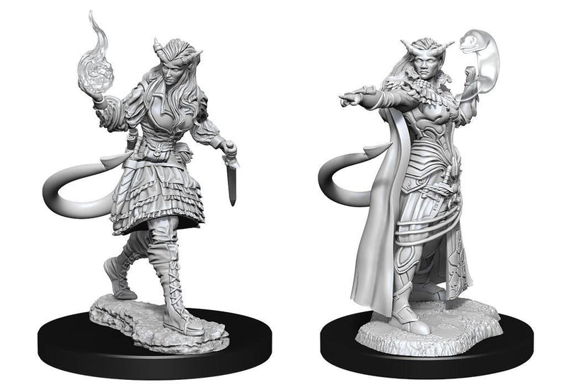 D&D Unpainted Minis - Tiefling Sorcerer Female ( 90304 )