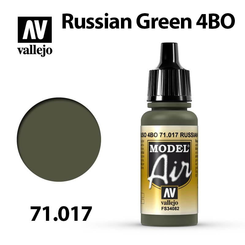 Vallejo Model Air - Russian Green 4BO 17ml - Val71017