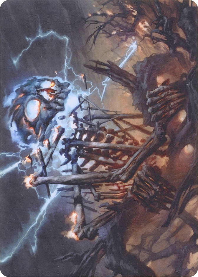 Lightning Skelemental (Art Series) [Art Series: Modern Horizons]