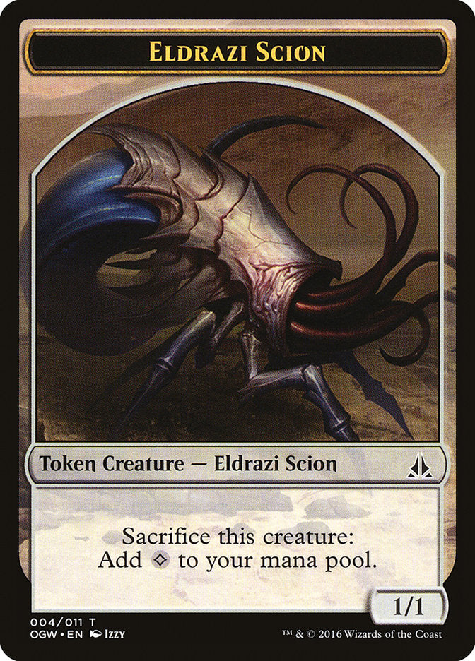 Eldrazi Scion (004/011) [Oath of the Gatewatch Tokens]