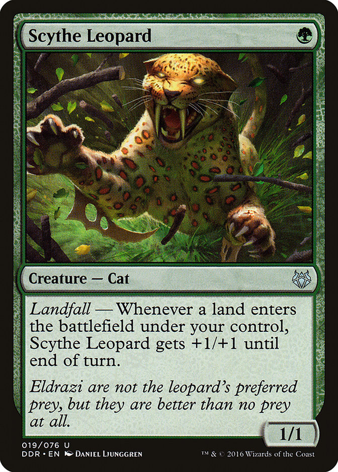 Scythe Leopard [Duel Decks: Nissa vs. Ob Nixilis]