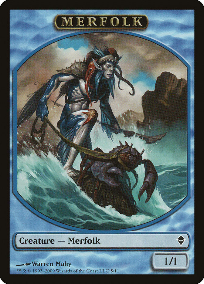 Merfolk [Zendikar Tokens]