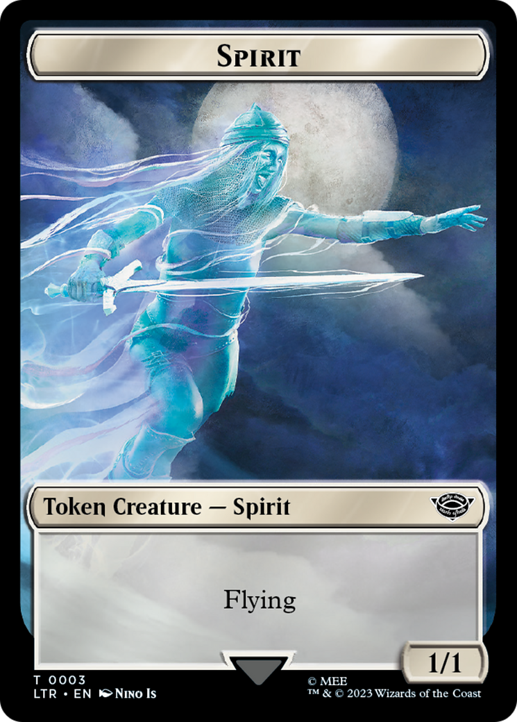 Food (09) // Spirit Double-Sided Token [The Lord of the Rings: Tales of Middle-Earth Tokens]