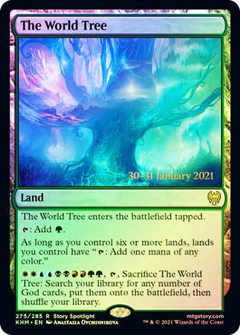 The World Tree  [Kaldheim Prerelease Promos]