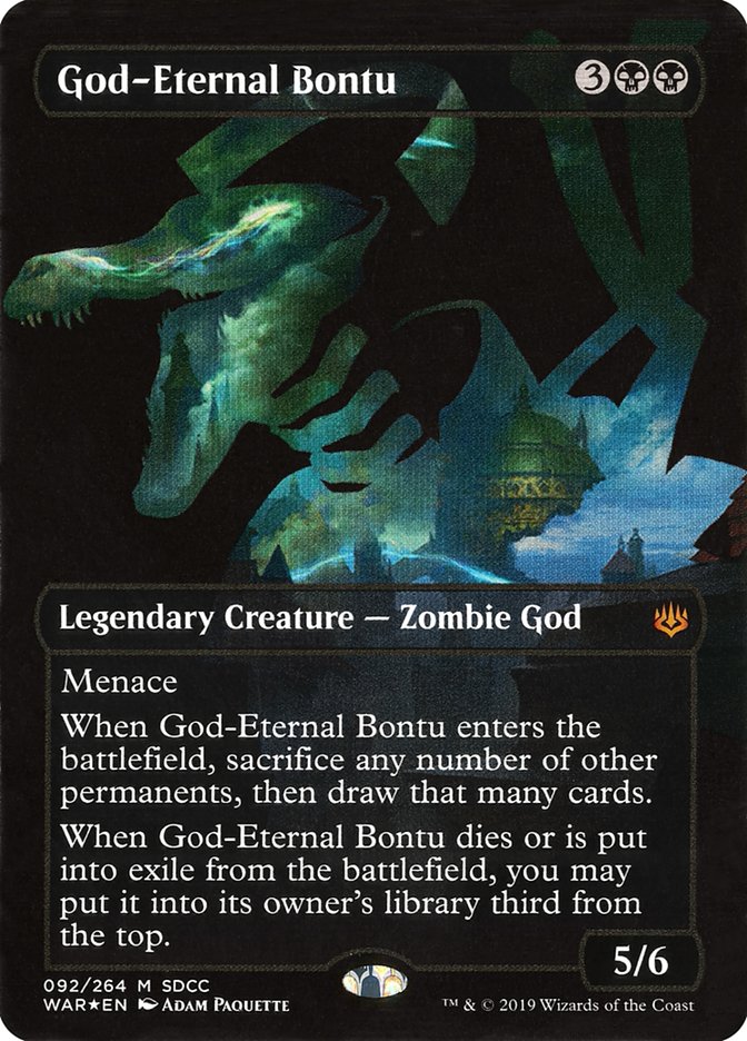 God-Eternal Bontu SDCC 2019 EXCLUSIVE [San Diego Comic-Con 2019]