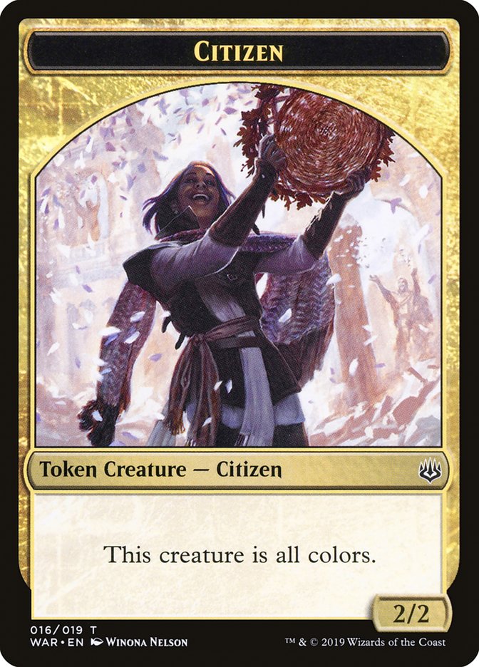 Citizen [War of the Spark Tokens]