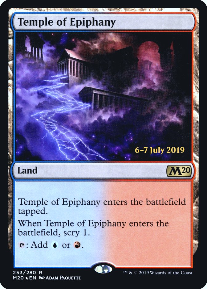 Temple of Epiphany  [Core Set 2020 Prerelease Promos]