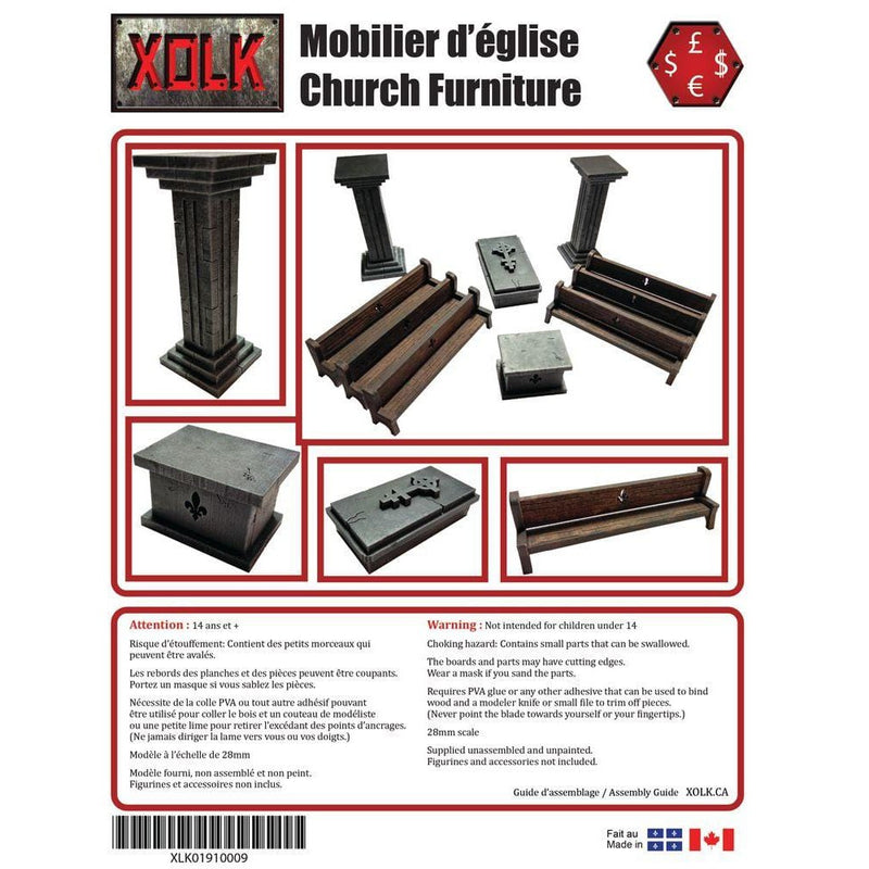 Xolk Mobilier d'église / Church Furniture