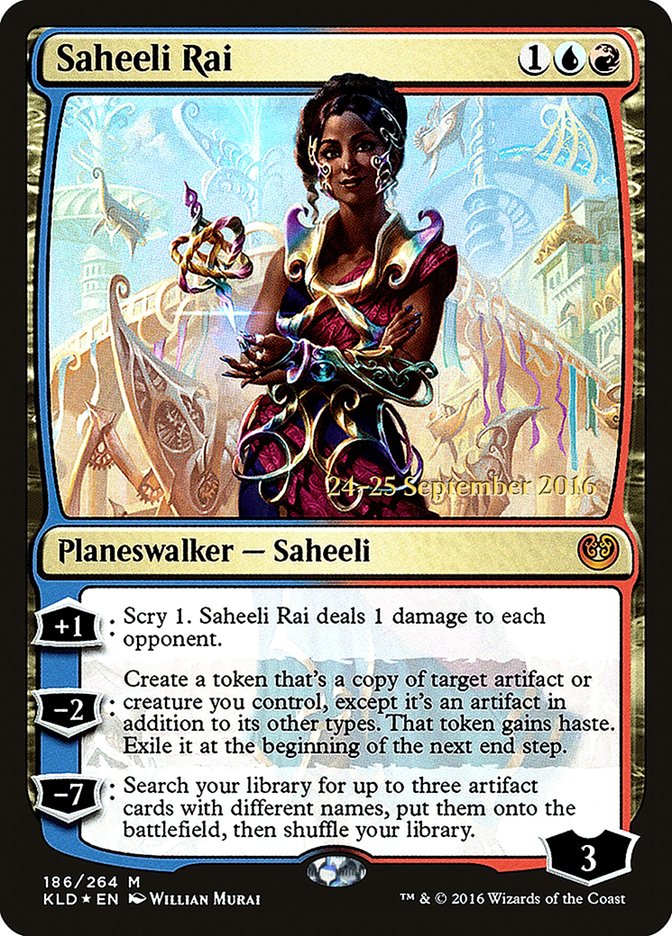 Saheeli Rai  [Kaladesh Prerelease Promos]