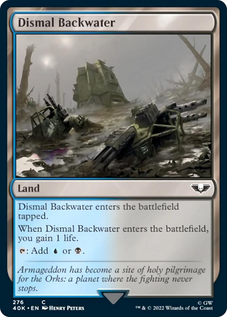 Dismal Backwater (Surge Foil) [Universes Beyond: Warhammer 40,000]