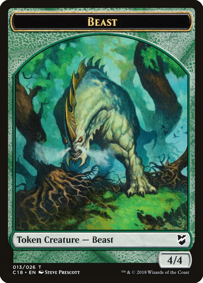 Beast (013/026) [Commander 2018 Tokens]