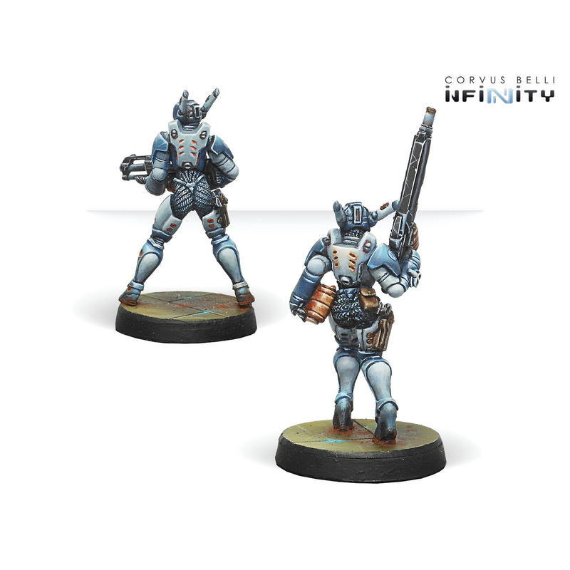 Orc Troops - Hmg/Boarding Shotgun (280292-N) [Panoceania]