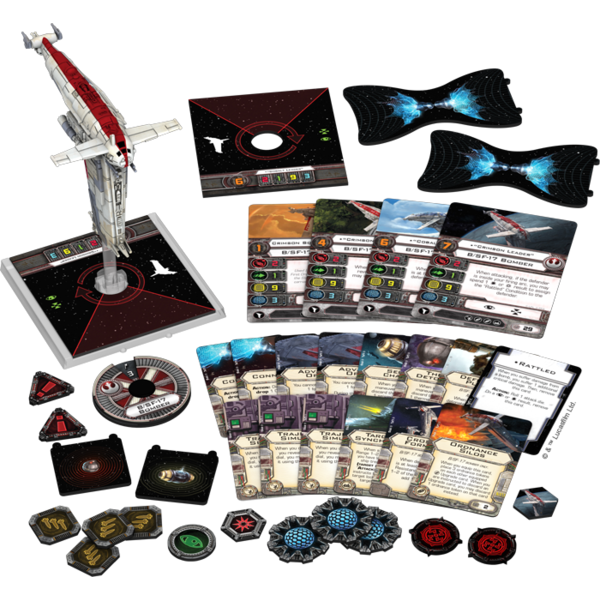 V1 Star Wars X-Wing - Resistance Bomber Expansion Pack ( SWX67 ) - Used