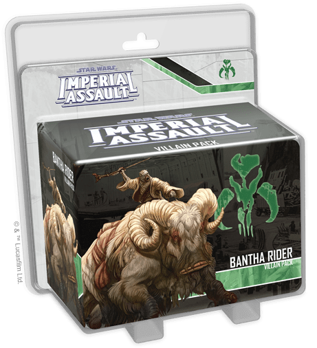 Star Wars: Imperial Assault - Bantha Rider Villain Pack ( SWI18 ) - Used